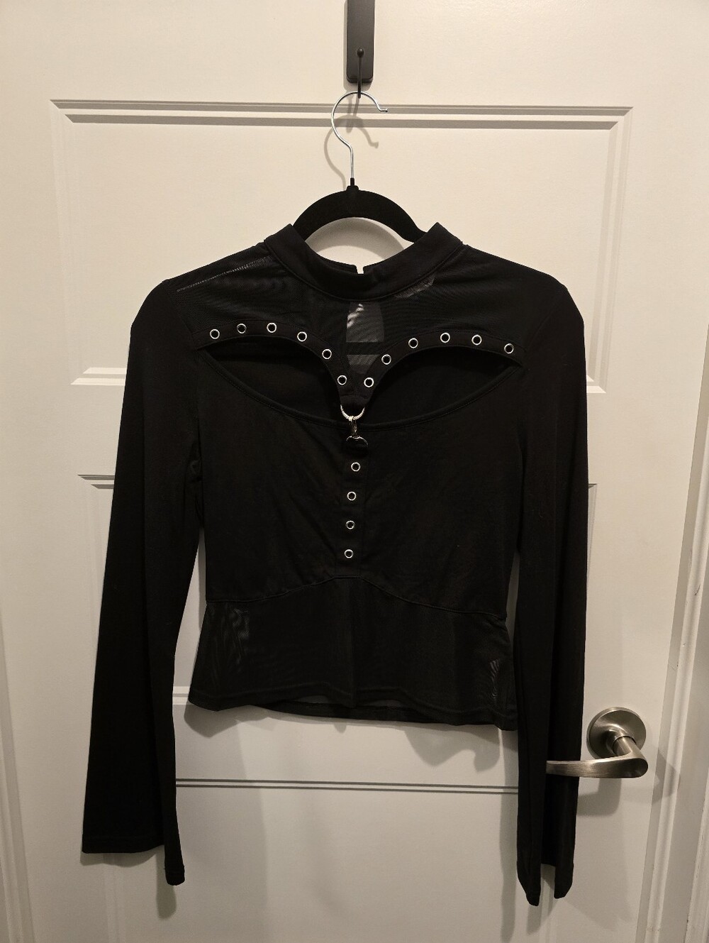 NWOT Banned Apparel Mesh Top